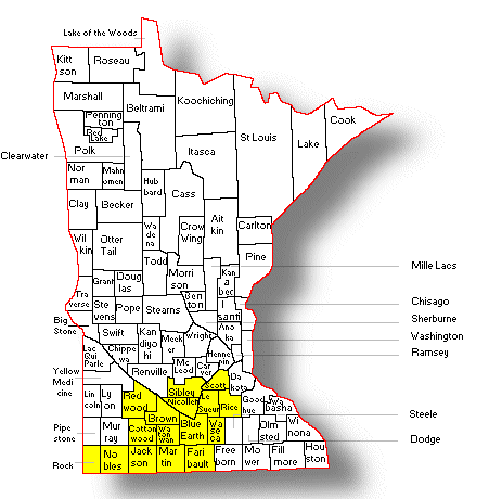 RASM counties map
